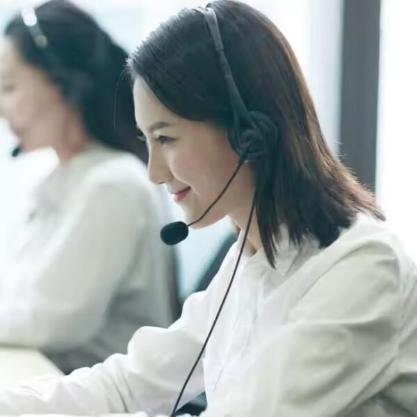 SY-T490 Computer Business Seminar High Quality Lightweight Wireless Headphones for Call Center Offices - 图片 5