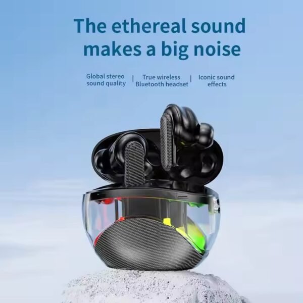 2025 New Earbuds YW11earphone Headset ANC ENC Dual Noise-cancelling Low Latency Long Life Gaming Wireless Headset - 图片 3