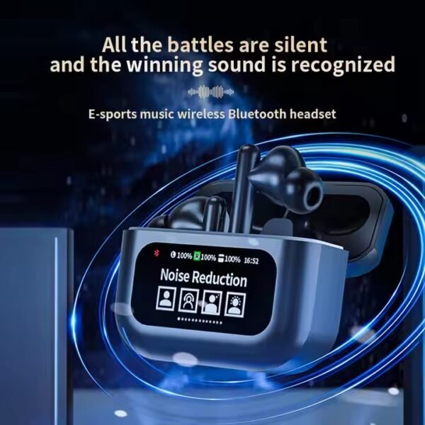 Factory OEM ODM YW06 ANC ENC TWS Earphone True Wireless Earbuds Noise Cancelling Wireless Earbuds with Touch Screen Headphones - 图片 8